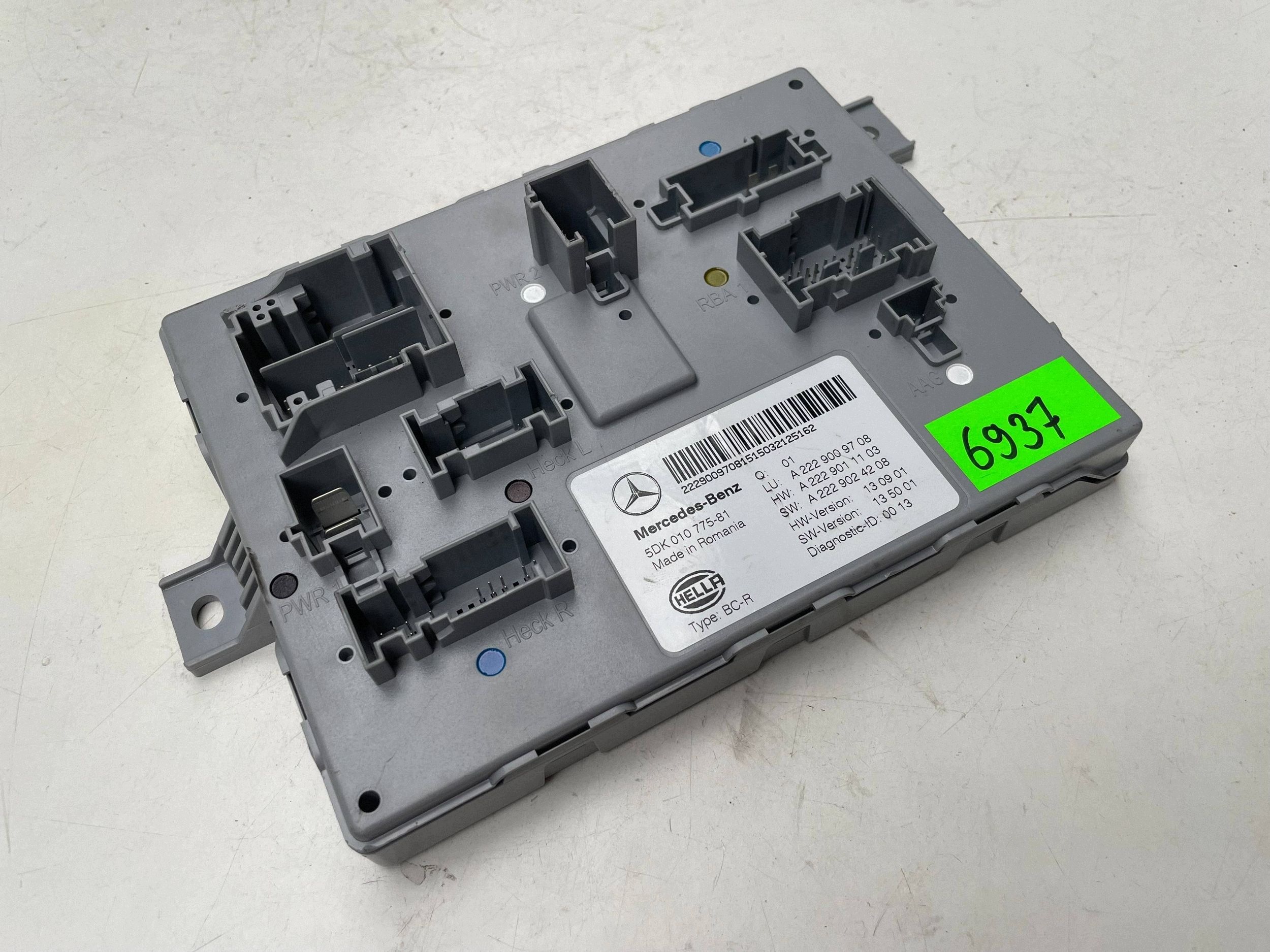 modulo centralina SAM MERCEDES W205 A2229009708 !J