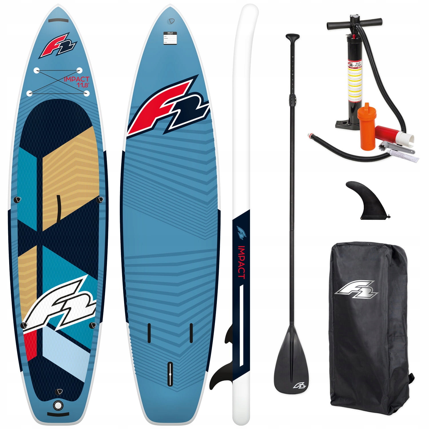 

Deska Sup Pompowana F2 Impact 10'8'' 325 CM