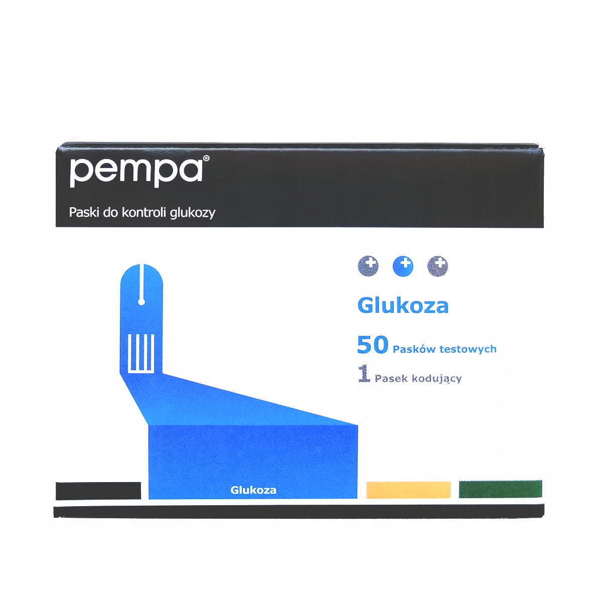 

Paski do pomiaru glukozy we krwi Pempa BK6-G 50szt