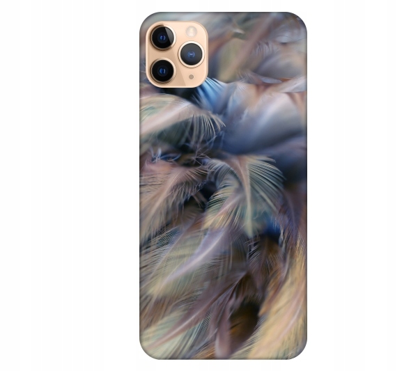 

Etui pokrowiec do iPhone 11 Pro Max Pióra kurczaka
