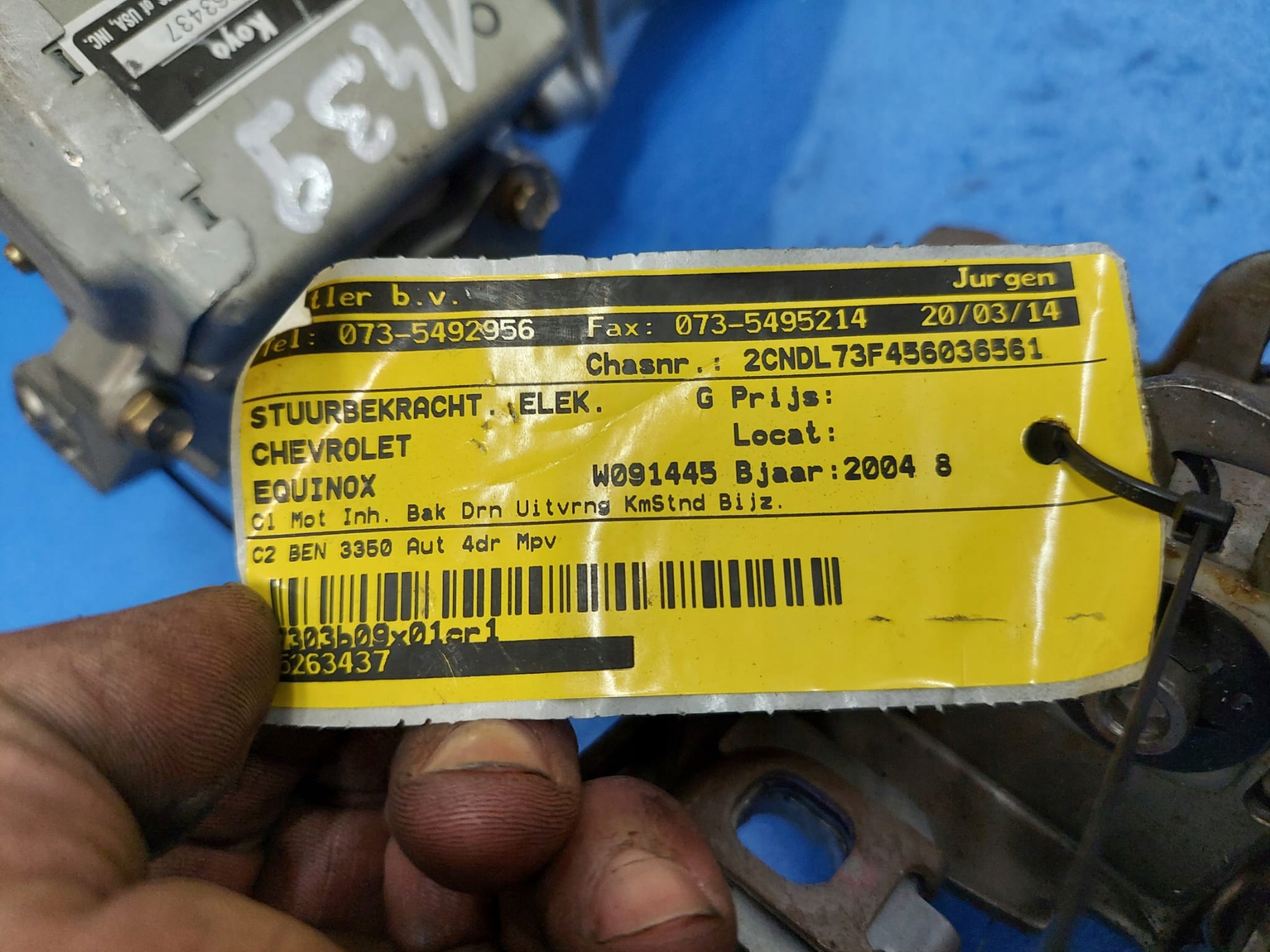 Pompa servosterzo CHEVROLET EQUINOX 991223030
