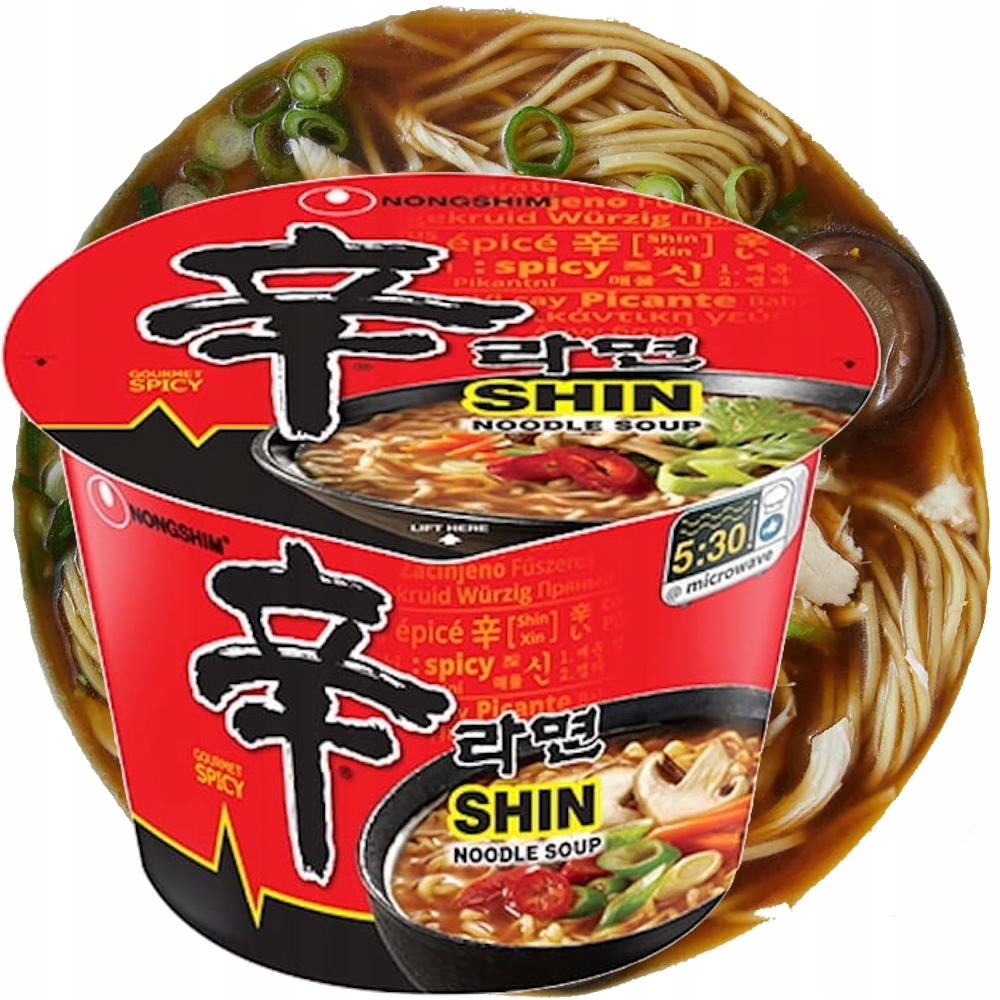 

Zupka Koreańska Instant Shin Ramyun Kubek 114g