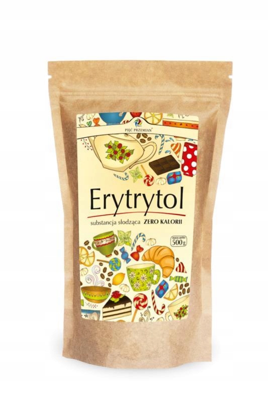 ERYTRYTOL 500 g (TOREBKA PAPIEROWA) - PI ĘĆ PRZEMI