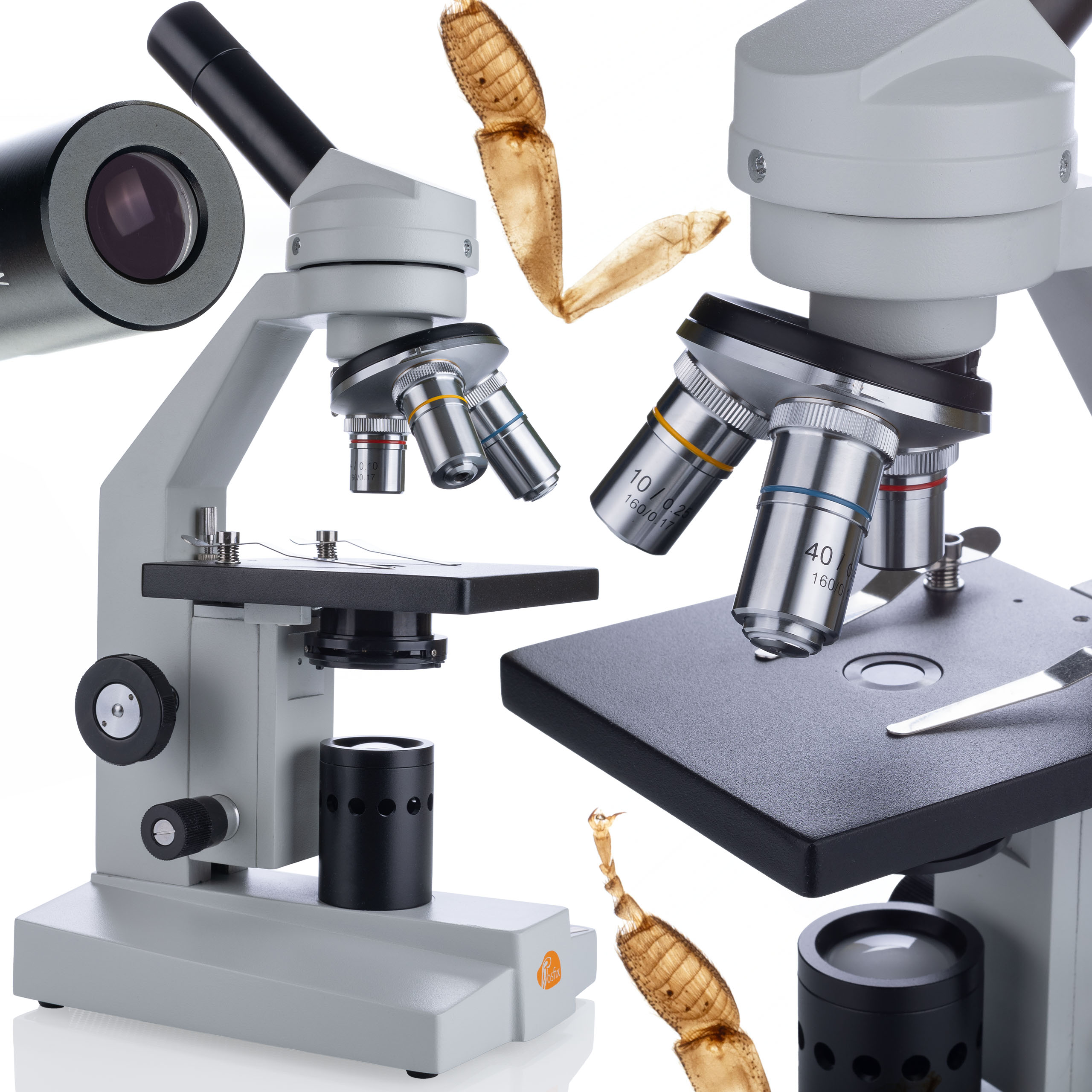 Monokulární Biologický Mikroskop 45STUPŇOVÝ Uran Pro Mbup Do Laboratoře