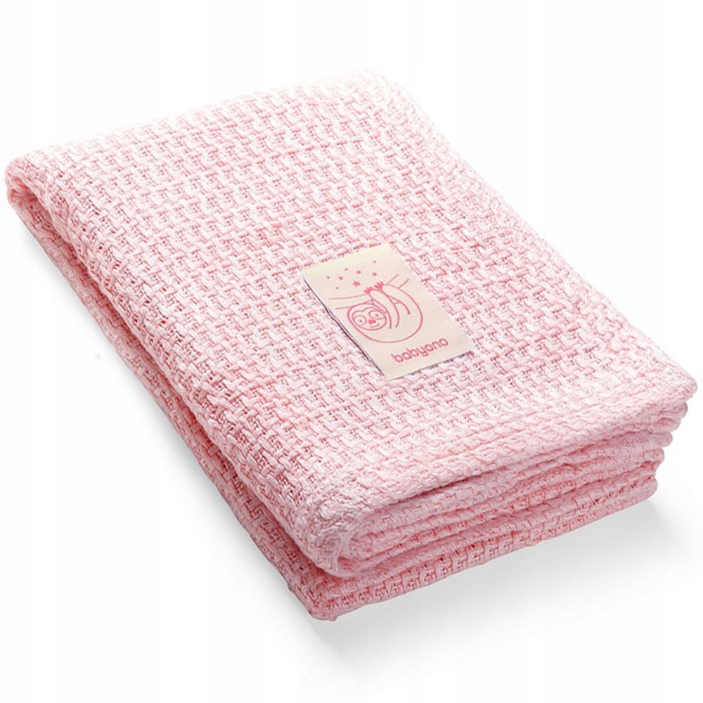 KOCYK BAMBUSOWY 100% DZIANINOWY BABYONO 75x100 0m+