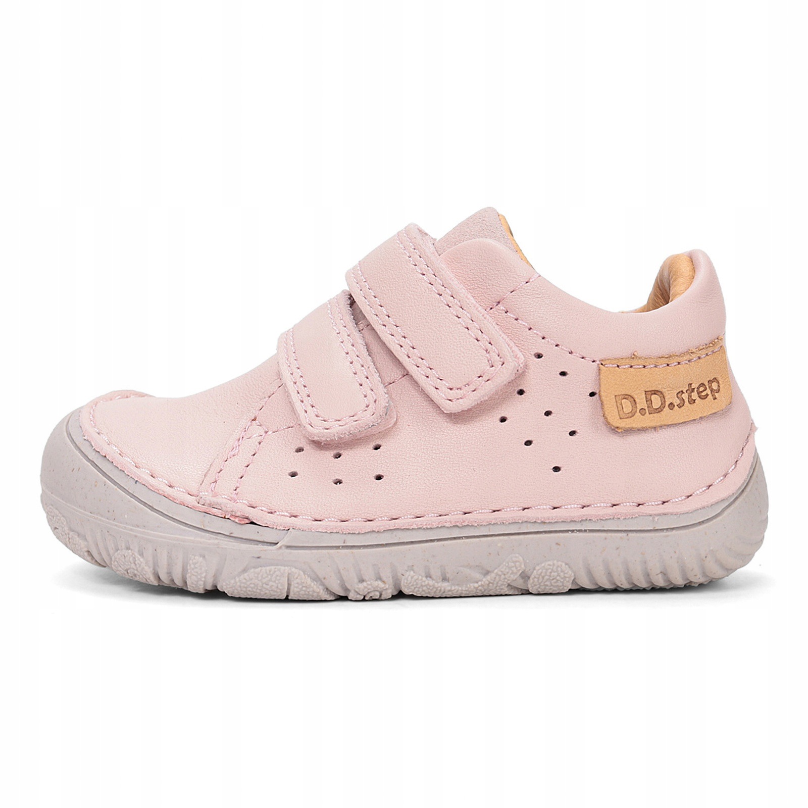Półbuty skórzane barefoot D.D. Step S073-61950D Baby Pink 24