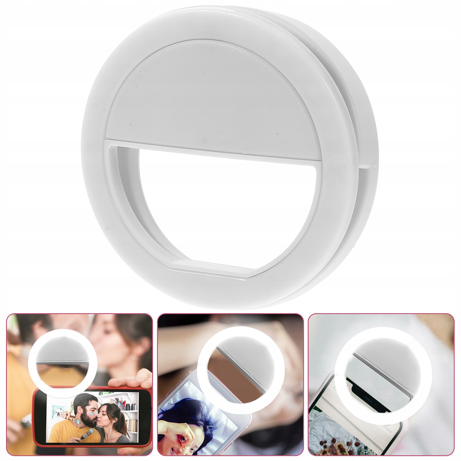 KLIPSONOWY LEKKI TELEFONU LED SELFIE ŚWIATŁO Marka bez marki