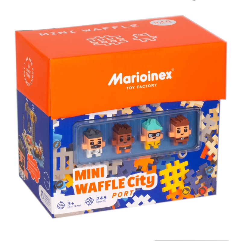 

Marionex Klocki Waffle Mini Port 248 El.