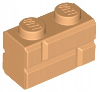 

Lego 98283 klocek cegła 1x2 sr nugatowy 10szt Nowy