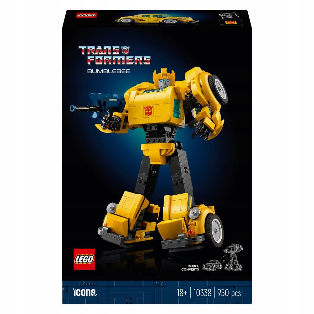 LEGO ICONS TRANSFORMERS Bumblebee 10338
