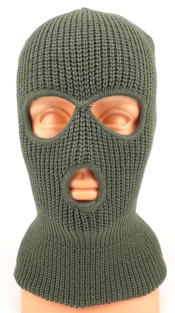 Kominiarka - ACRYL - 3 otwory - OLIWKOWA Marka Mil-Tec