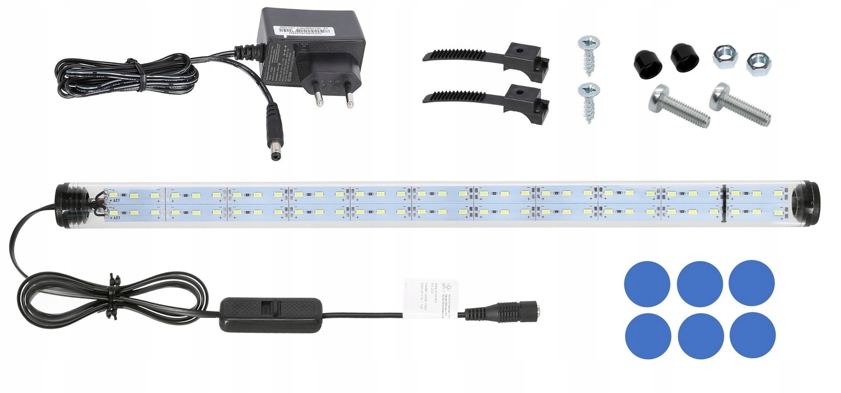 BLUEMOON nocne oświetlenie LED akwarium noc 20cm