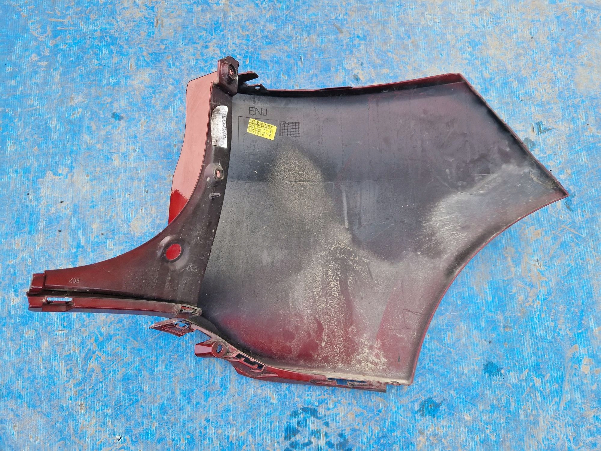 bumper rear corner left RENAULT CLIO IV KOMBI 2012R->