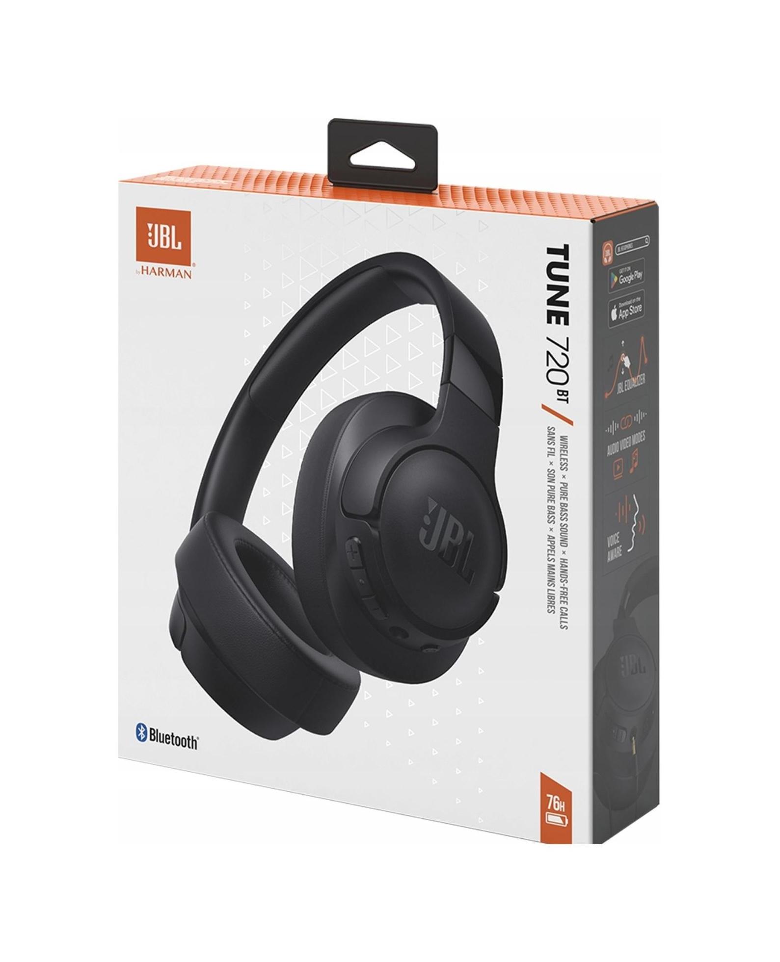 Bezdrôtové slúchadlá na uši Jbl Tune 720BT čierne