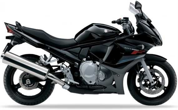 Samolepky Na Motocykl Juula Pro Suzuki Gsx 650 F 2009 Černý Mat Fke