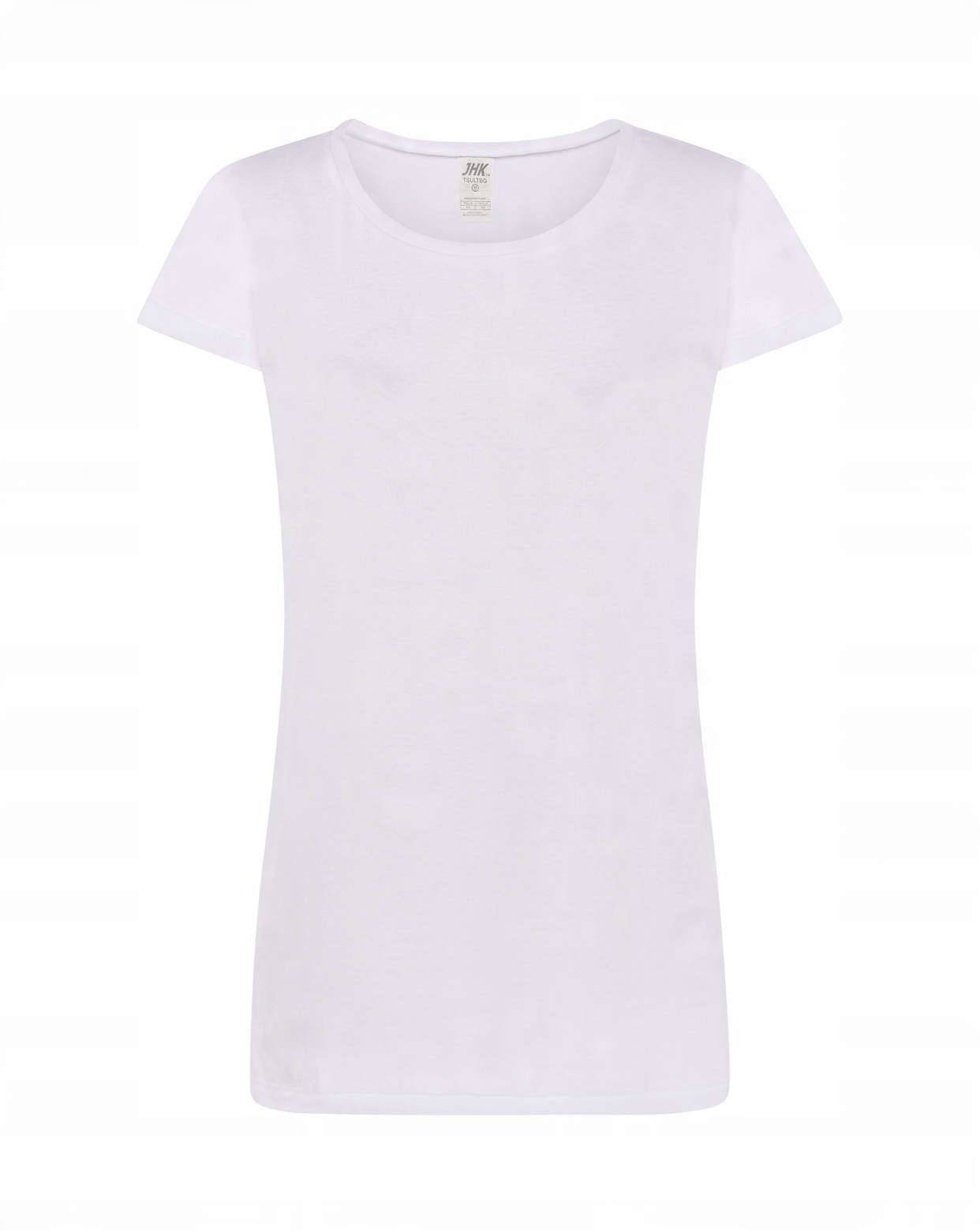 

Luźna koszulka na lato duży dekolt oversize S Wh