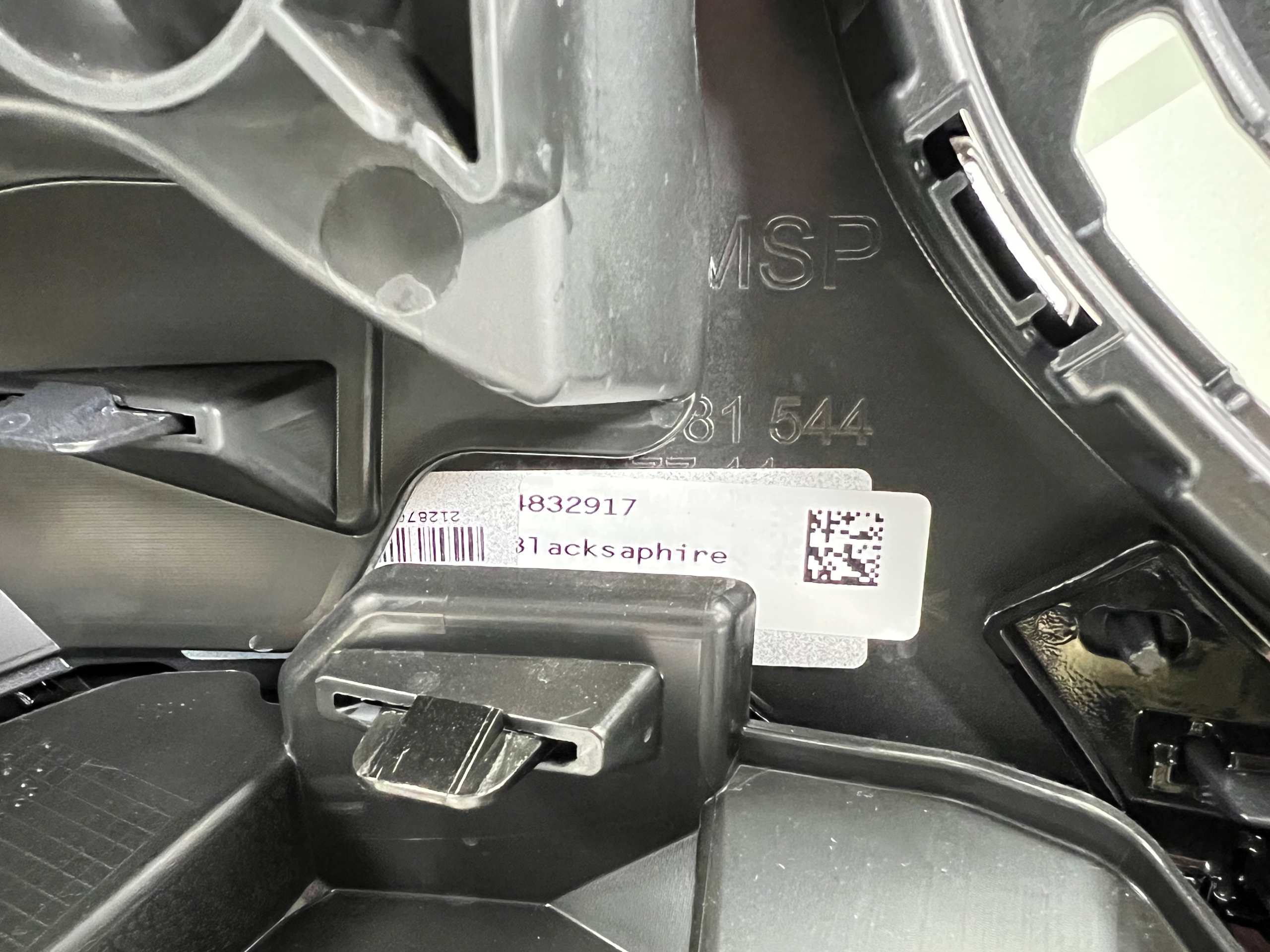 front bumper BMW G70 m-packet USA 4XPDC 475