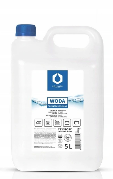 

Woda Destylowana Demineralizowana 5L