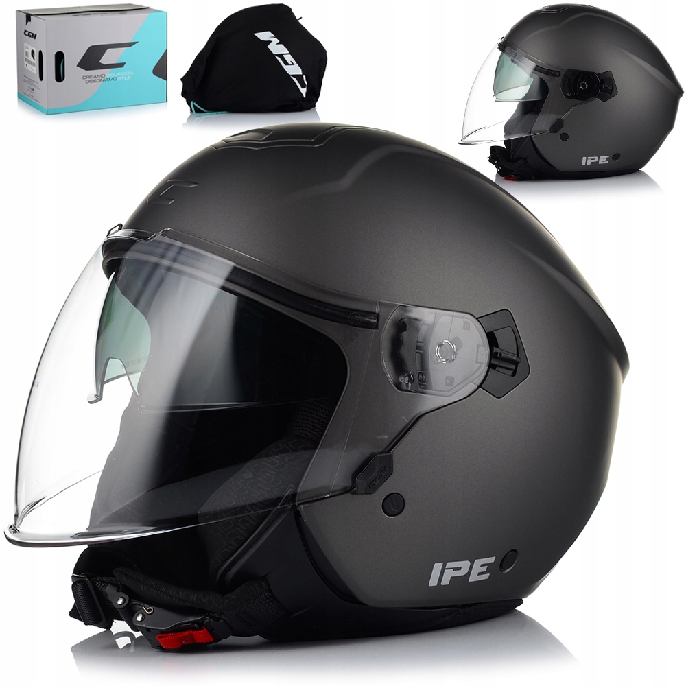 Motocyklová Prilba Cgm 126A Otvorený Skúter Chopper Ľahký 22.06 Clona