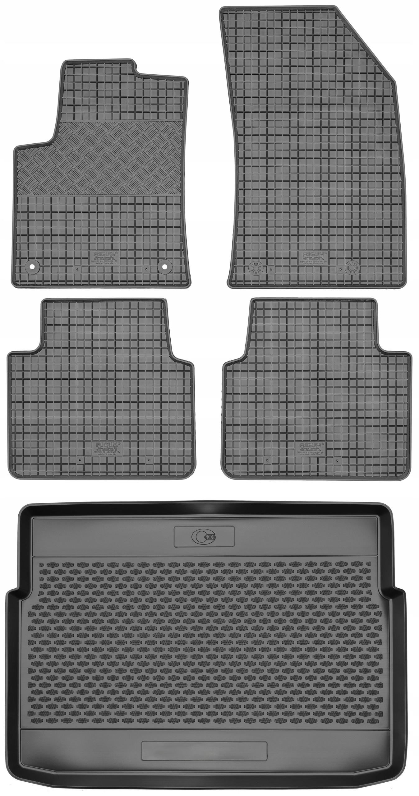 Opel Crossland X Crossover 2017- Sada Gumové rohože rohož