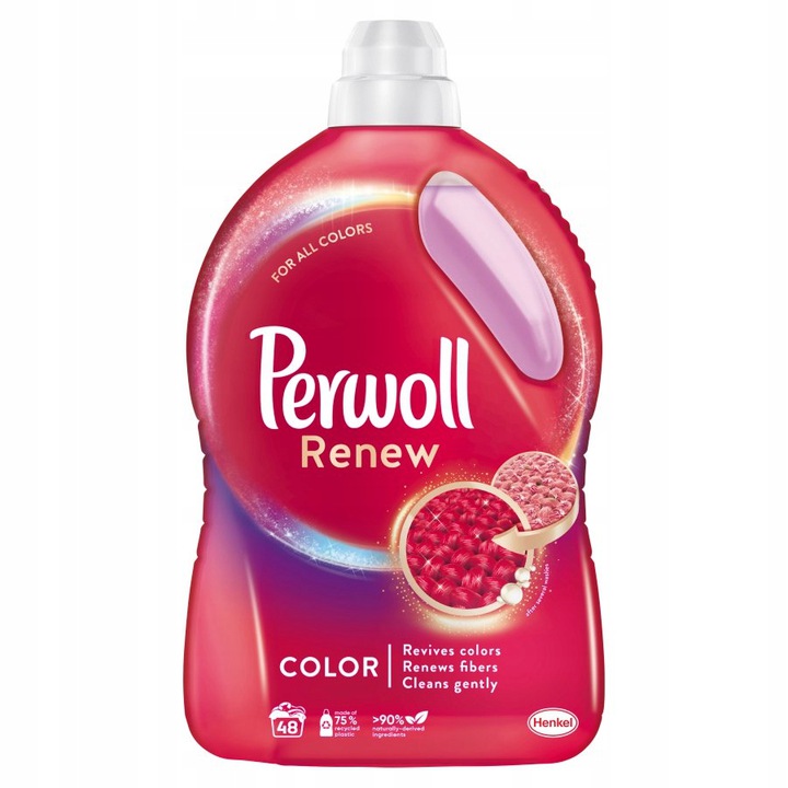 Tekutý prací prostředek Renew na barevné prádlo Perwoll 2880 ml XL