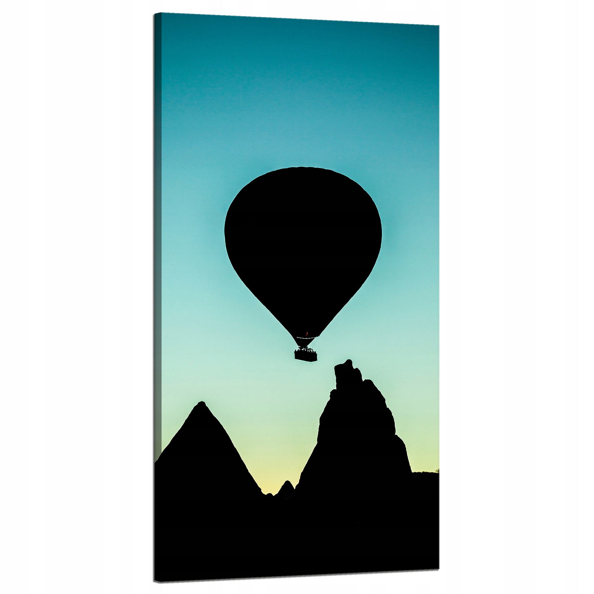 Obraz Canvas Příroda Let balónem při východu 60x120