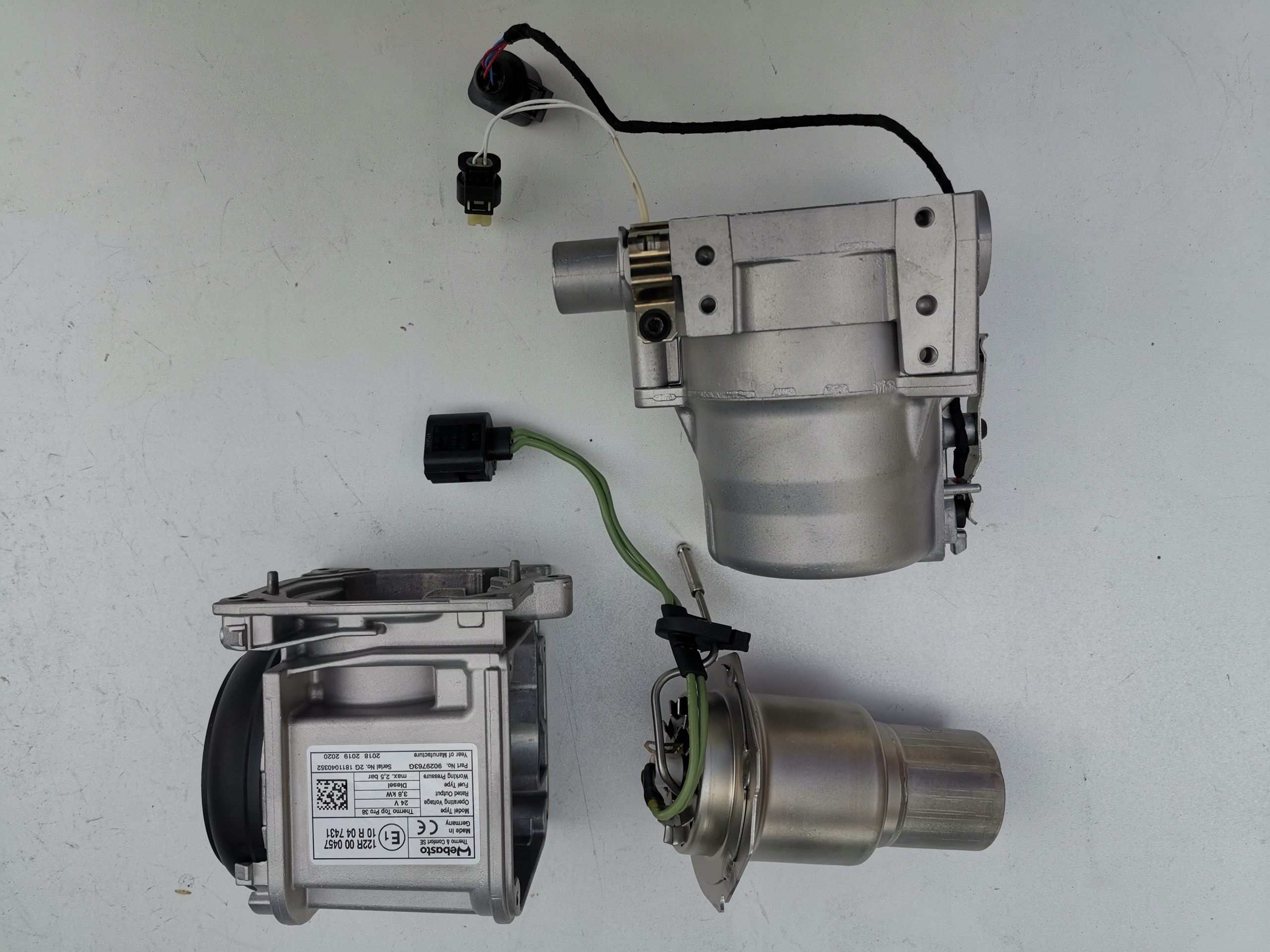 Webasto Thermo Top Pro 38 Scania L P RS NGT Zestaw Naprawczy 9029763G E Producent części Webasto