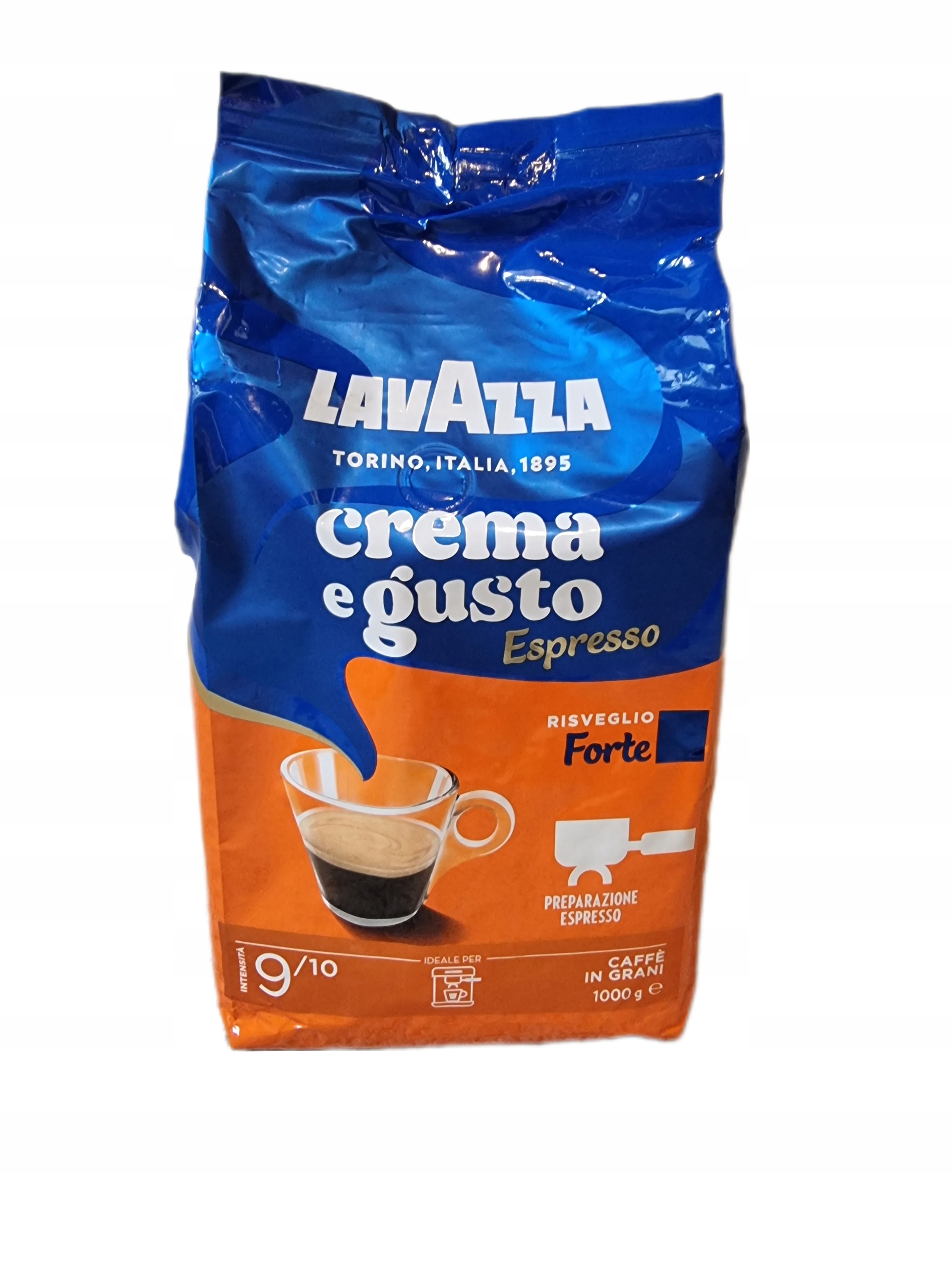 Levně Káva v zrnech zrnková Caffe Lavazza Kg 1 Grani Crema Gusto Forte