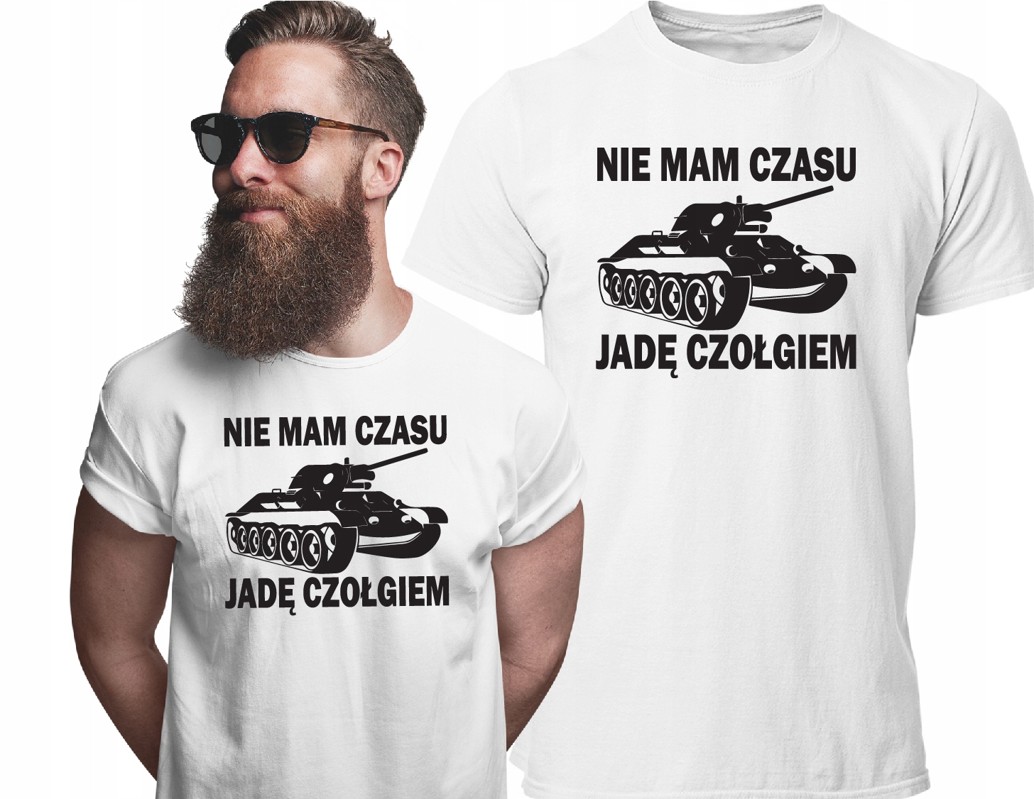 

Koszulka Czołg Nie Mam Czasu Jadę Czołgiem prezent