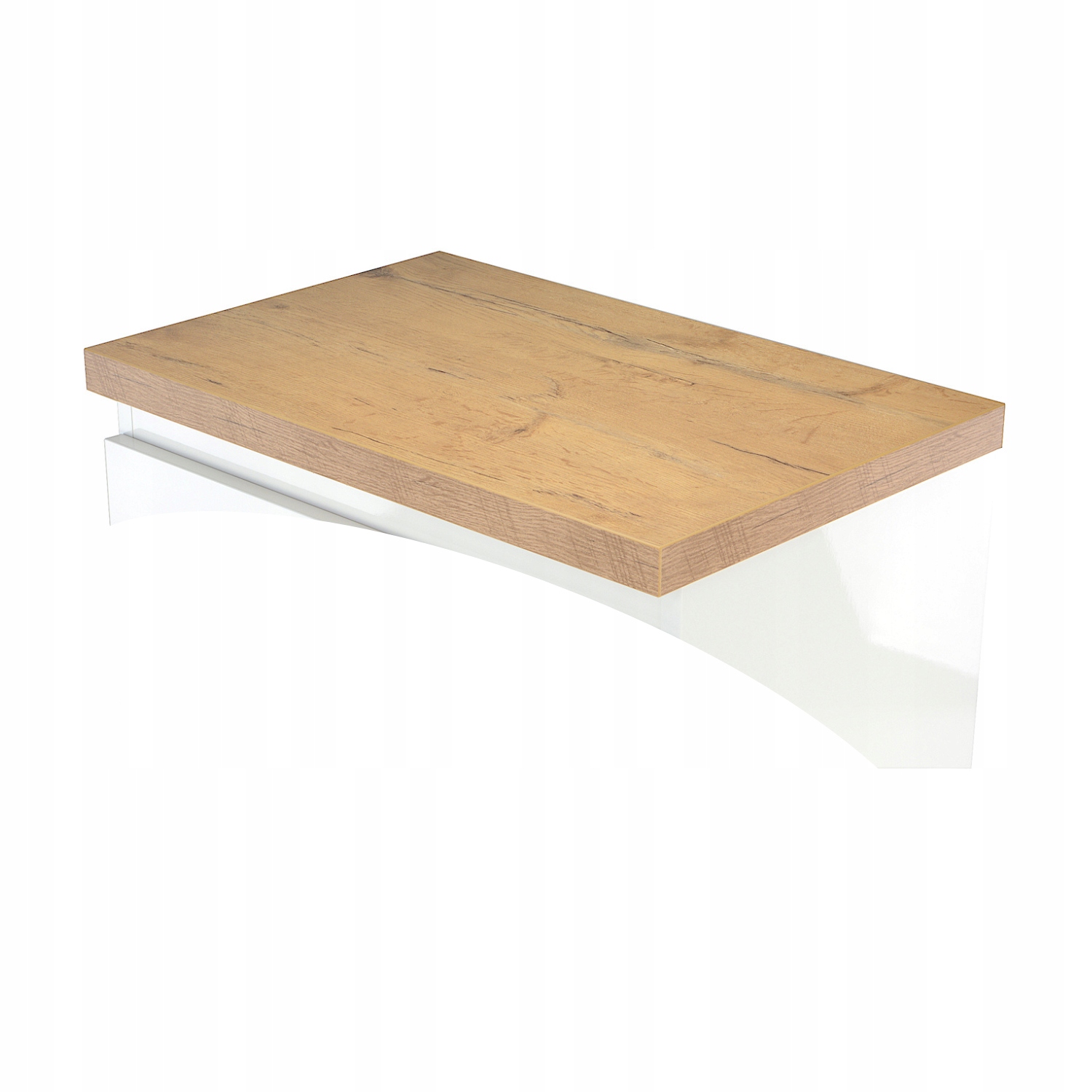 Kúpeľňová doska pod umývadlovú skrinku na komodu dub loft 60 x 40 cm matná