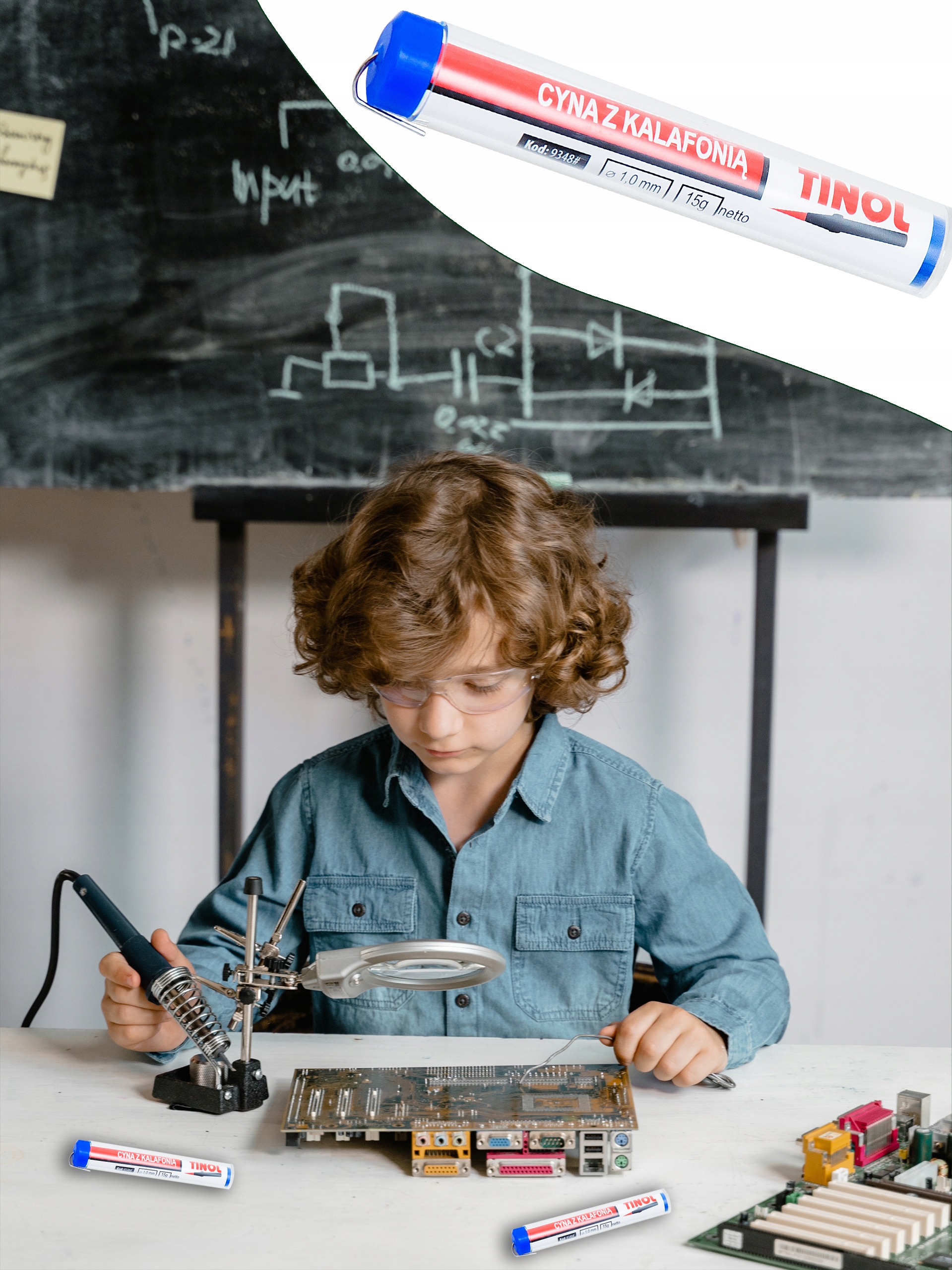 CYNA SPOIWO LUTOWNICZE Z TOPNIKIEM FIOLKA 1mm Producent Prolech