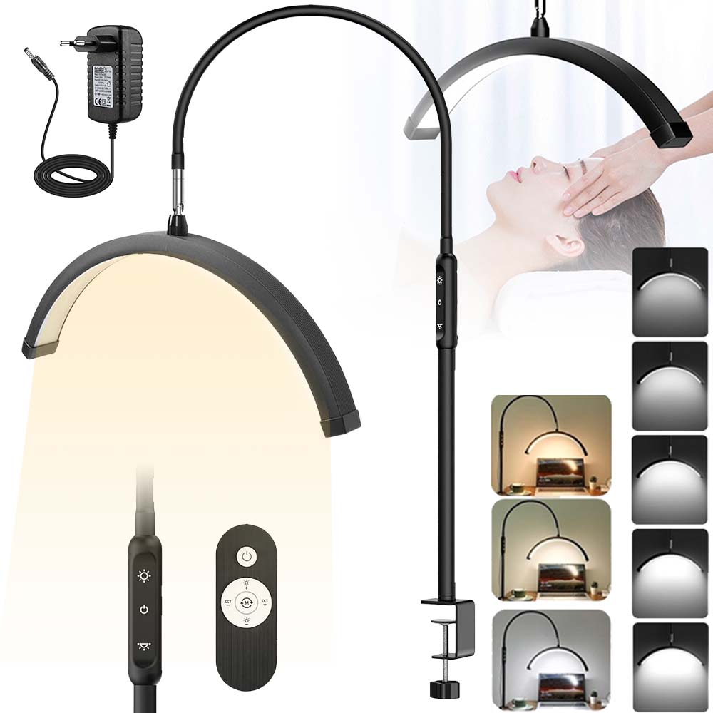 Kosmetická Lampa Pro Prodlužování Řas Led Oblouk Bezstínová Základna Klipu