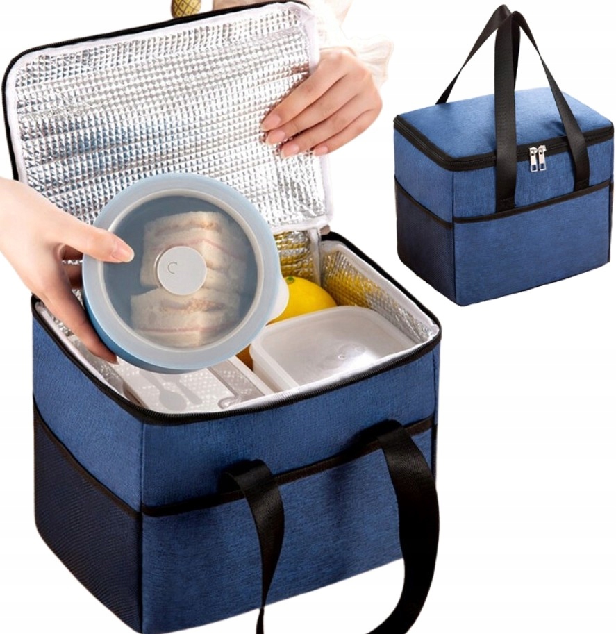 

Lunch Box Termiczna Torba duża Śniadanie jedzenie