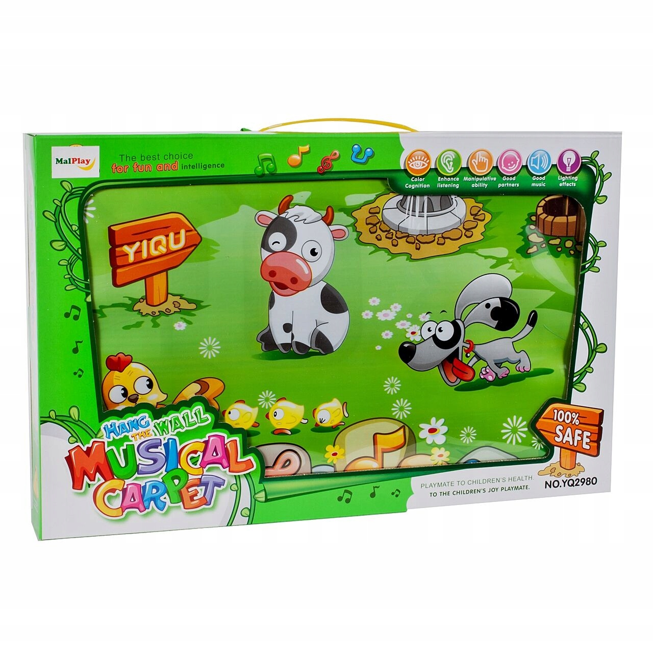 MATA Interaktywna EDUKACYJNA Muzyczna MALUSZKA FARMA PLANSZA DLA DZIECKA Kod producenta 101641