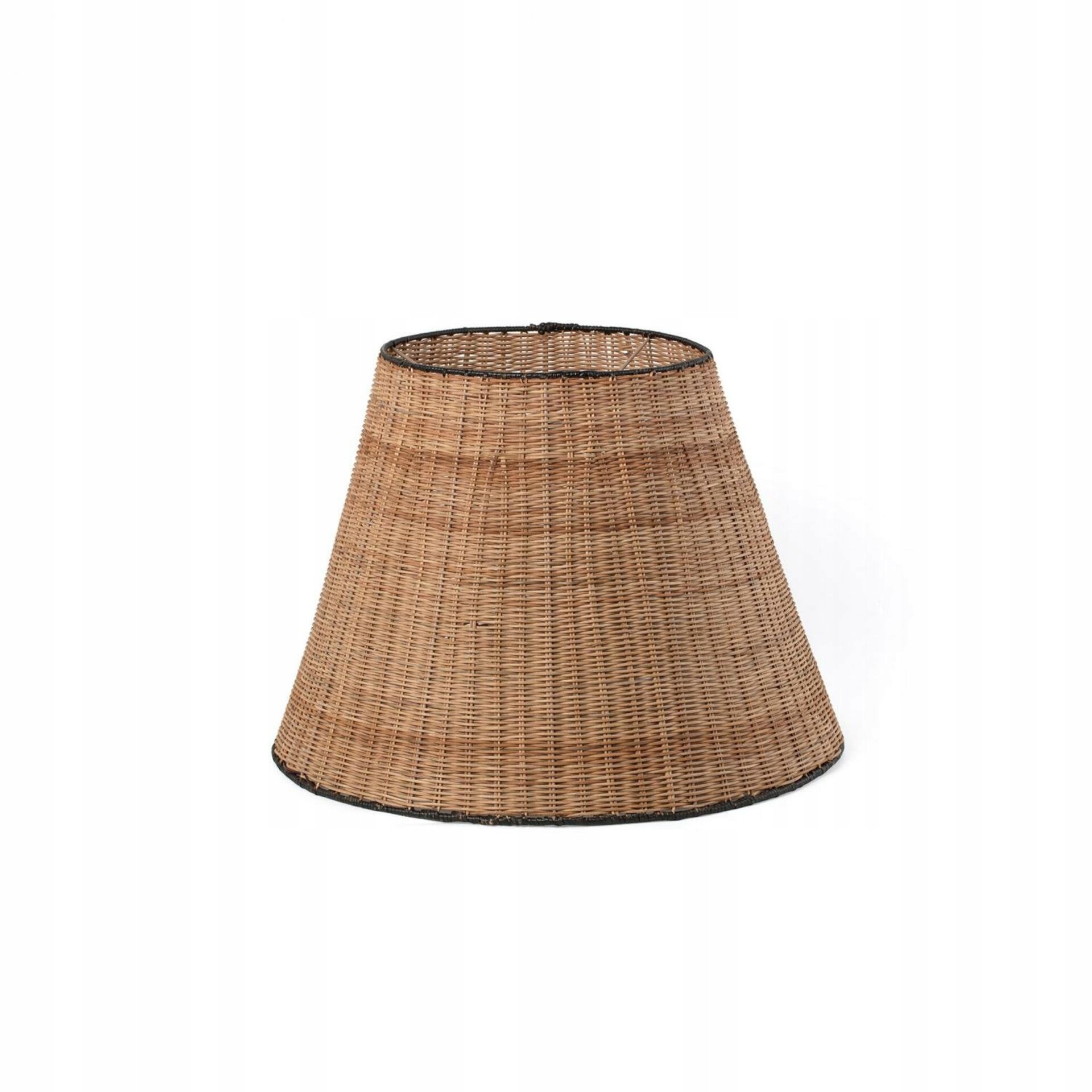 Ratanové tienidlo Faro Sumba pre závesné svietidlo, priemer 56 cm, hnedé