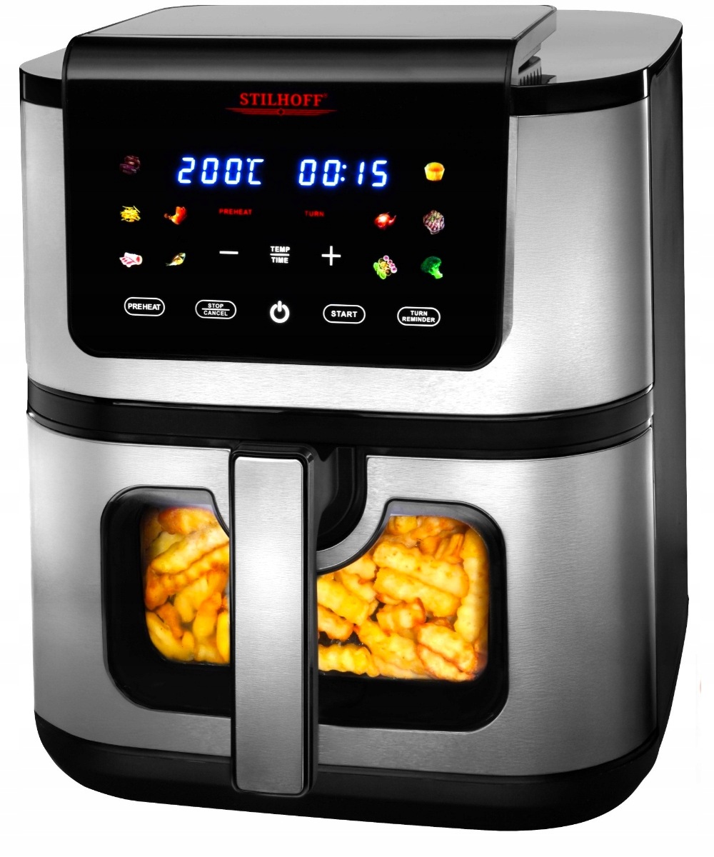 Horkovzdušná fritéza Stilhoff Airfryer Pro XL 8,5L