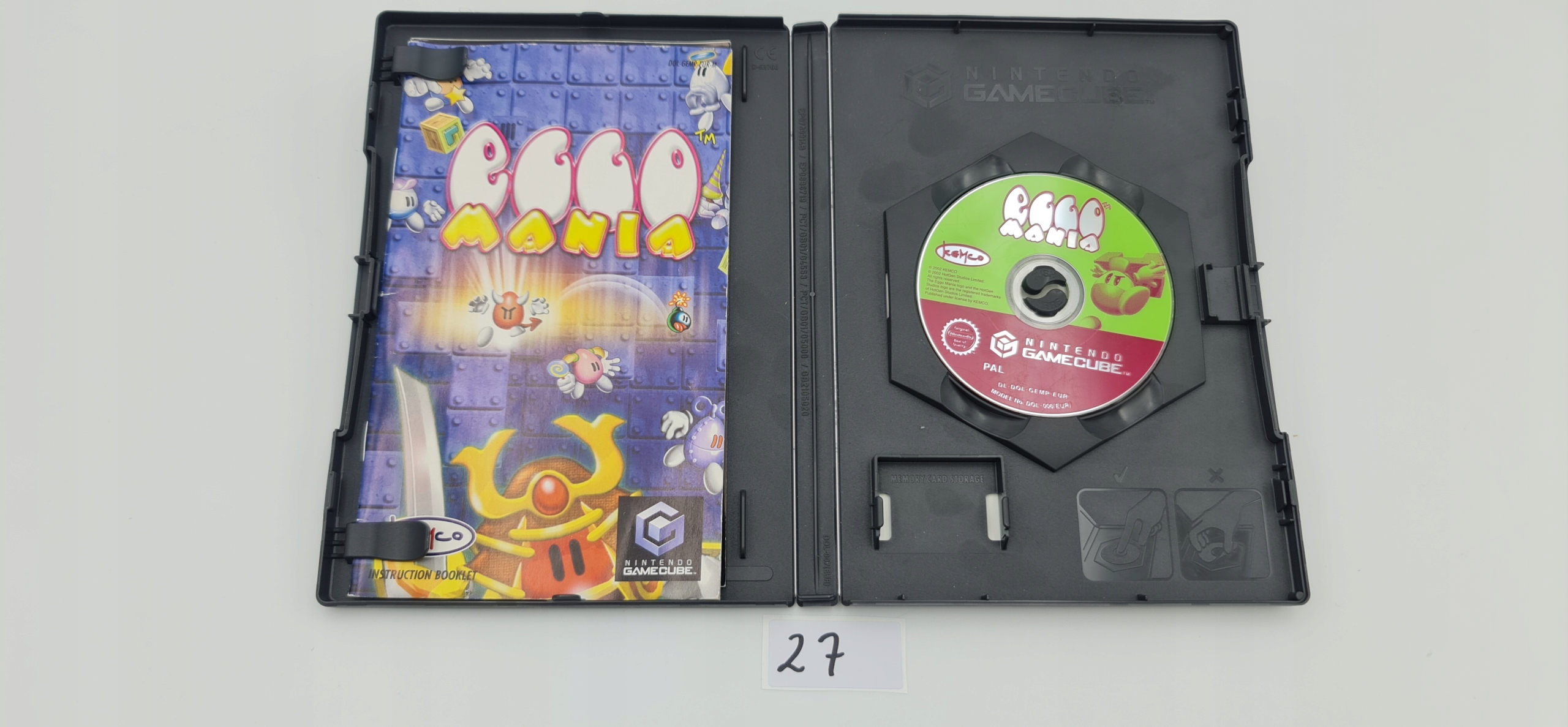 NINTENDO GAMECUBE EGGO MANIA Platforma Nintendo GameCube