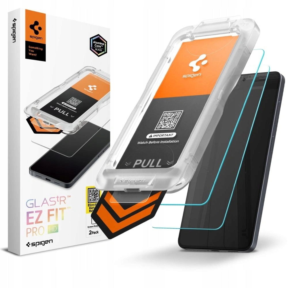 Szkło hartowane Spigen Glas.Tr Ez Fit Pro Hd 2-pack na Samsung Galaxy S26