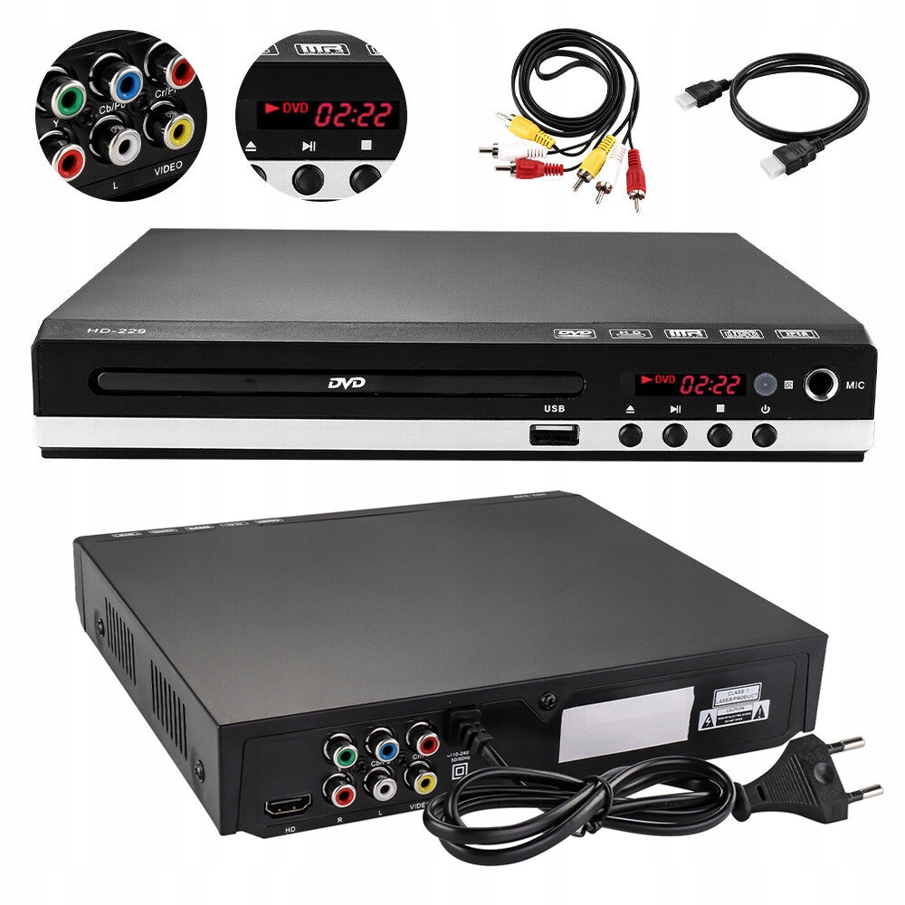 DVD přehrávač, Hdmi, DVD přehrávač pro Tv, mini DVD přehrávač
