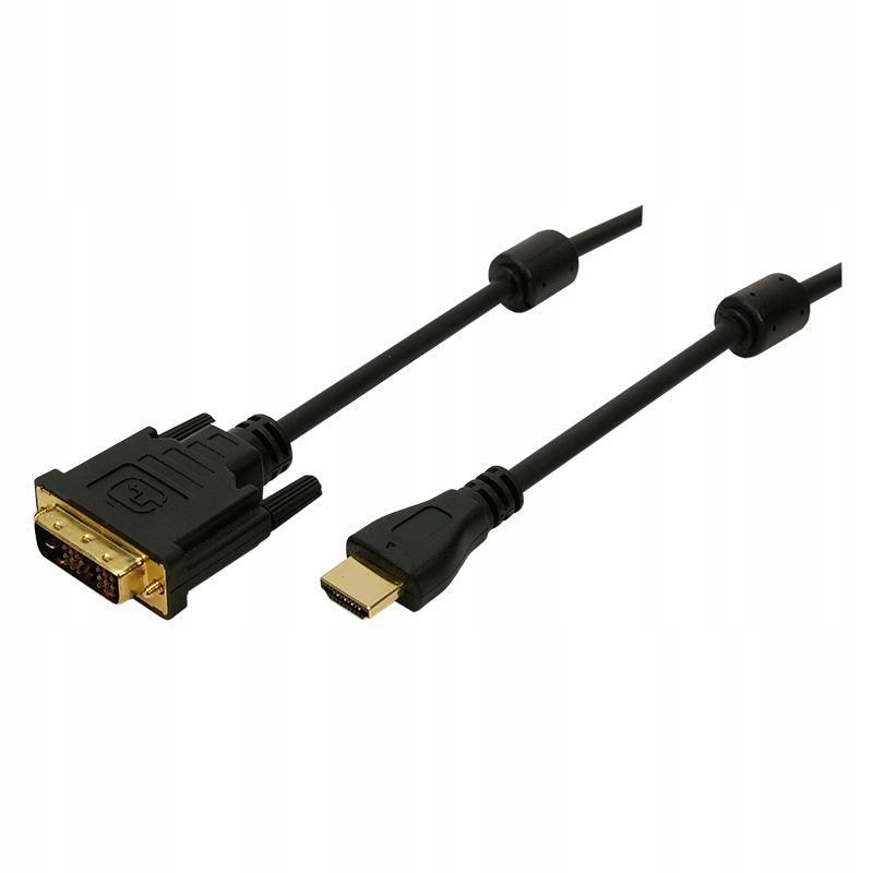 CH0004 Kabel DVI Hdmi 2m dł M/M Przewód Full Hd