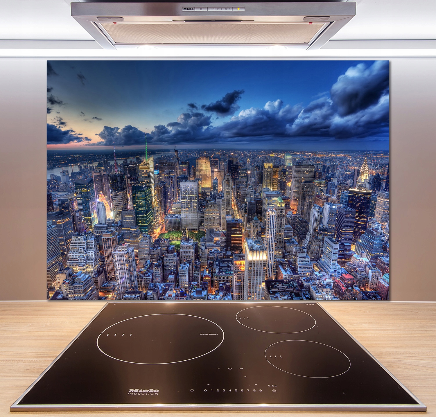 

Panel lacobel Nowy Jork lot ptaka 100x70 cm + Klej