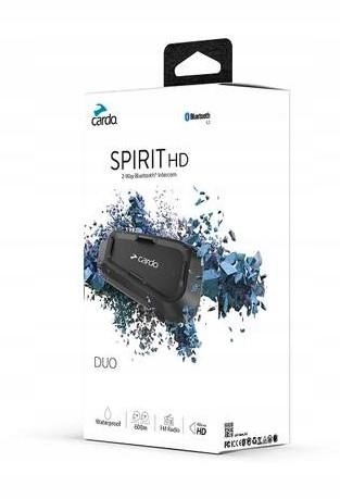 Systém komunikácie Cardo Spirit Hd Duo Sada pre 2 prilby N