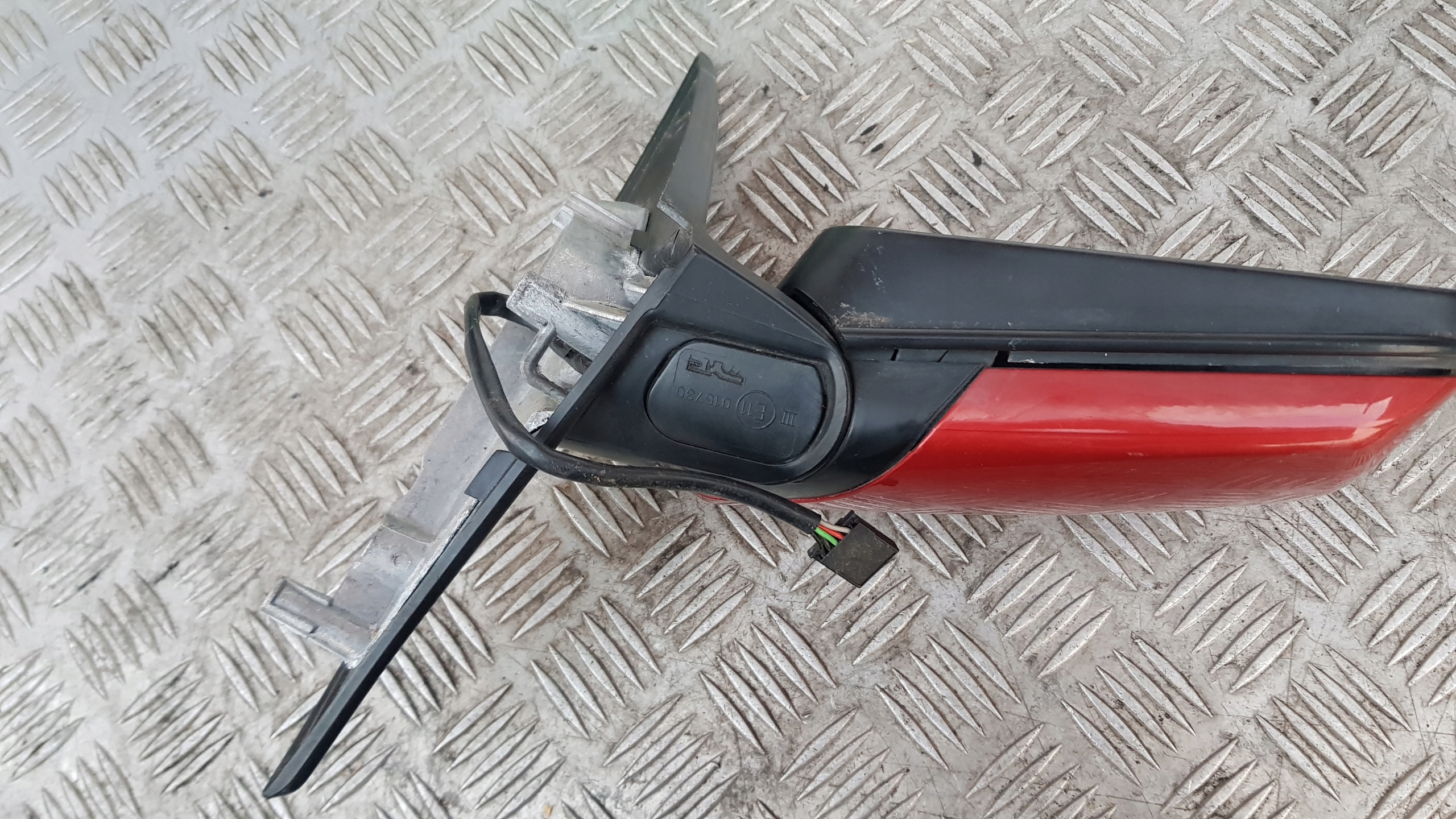 BMW 3 E46 mirror right COMPACT 5 PIN FLAMENCO ROT