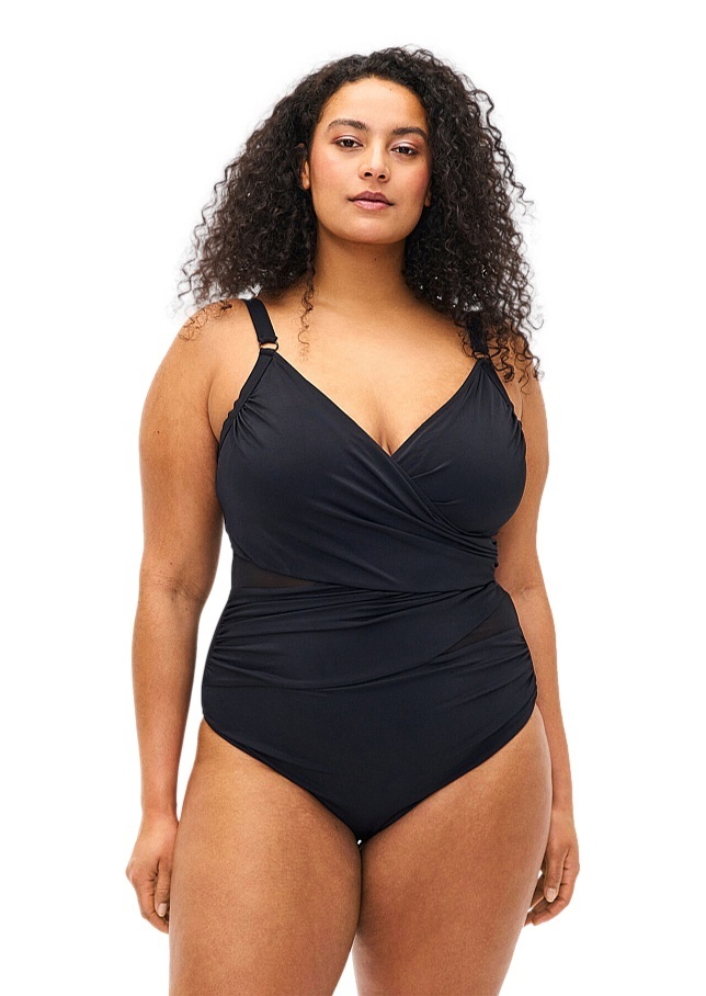 Zizzi Krásné Černé Plavky 900K 52