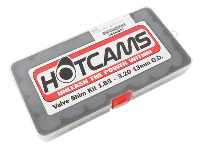 Hot Cams Ventilové Dosky 13 MM Od 1,85 Do 3,20 Každých 0,05 Kusov Sada