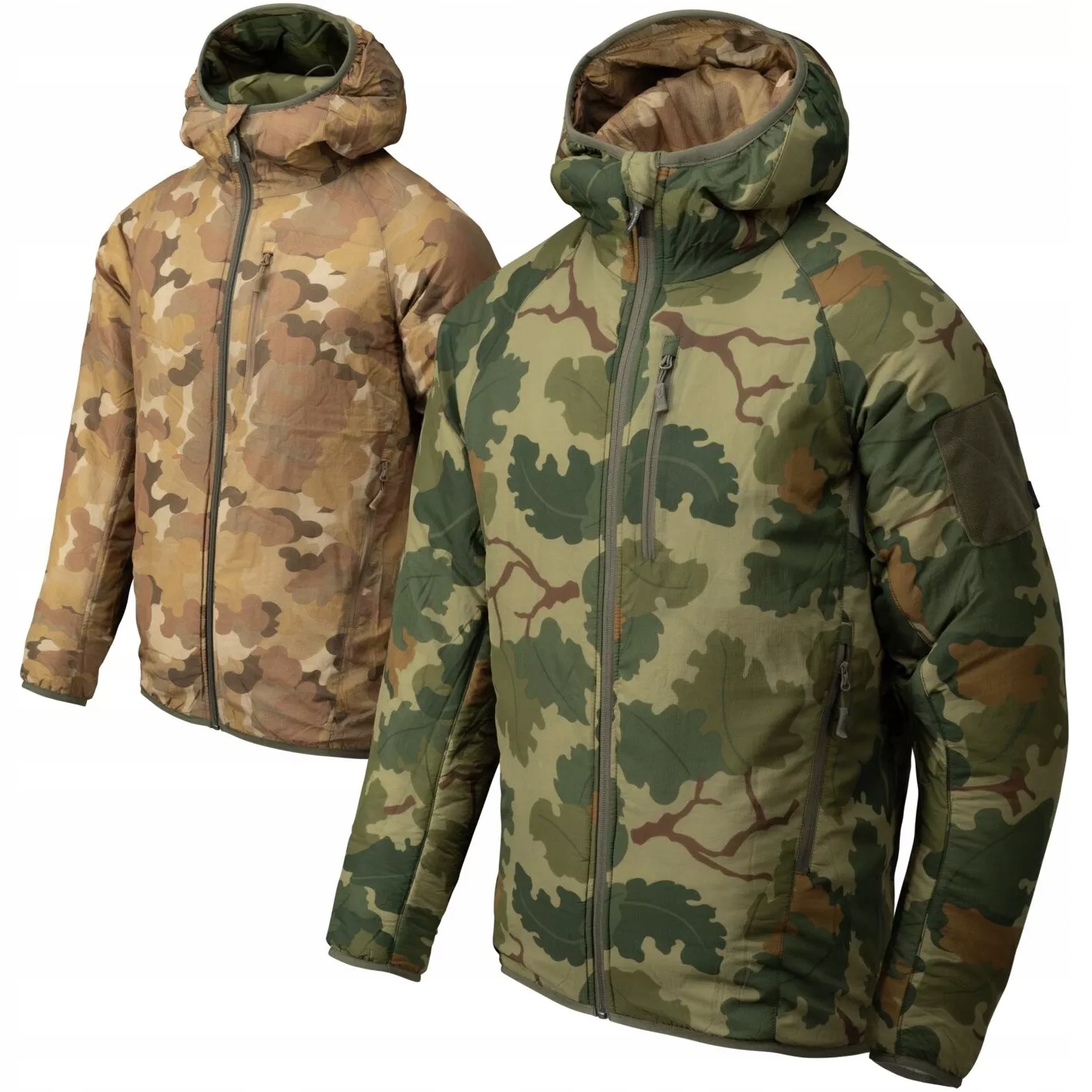 Bunda Helikon Wolfhound Rev. Camo Leaf/Clouds M