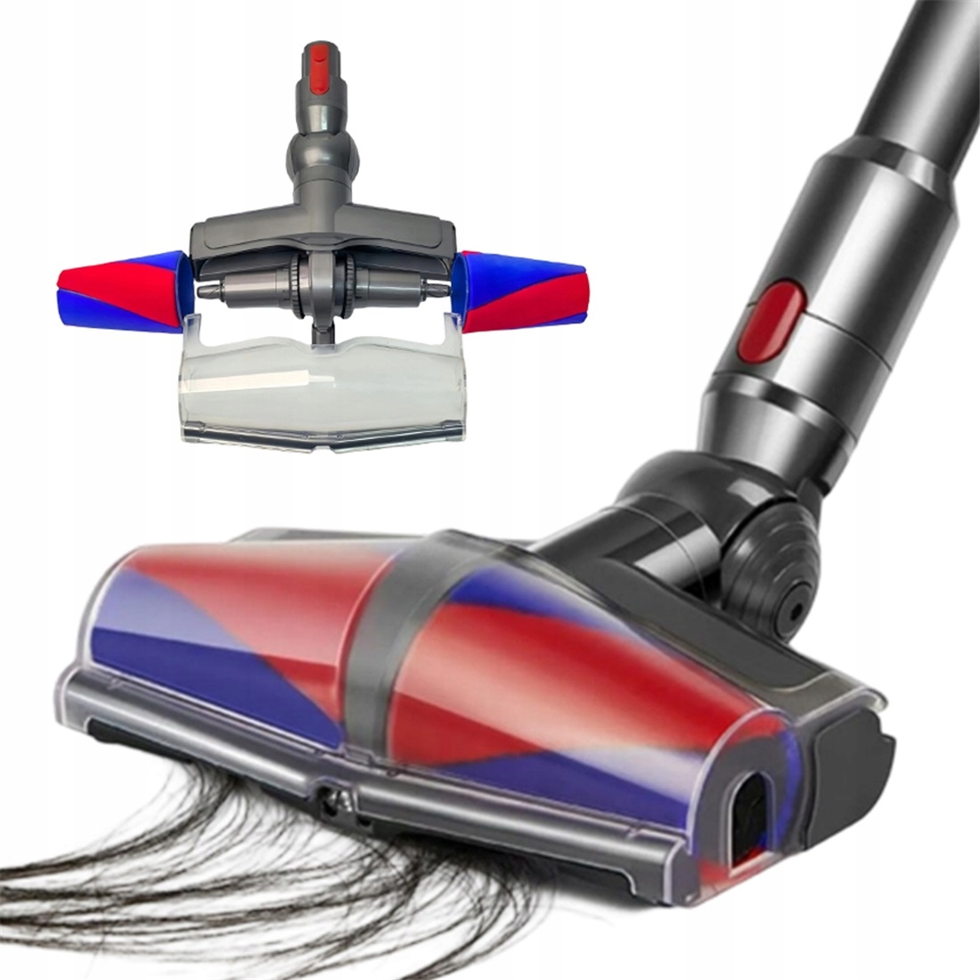 Turbokartáč Elektrokartáč Rotační válečkový dvojitý pro odstraňování chloupků