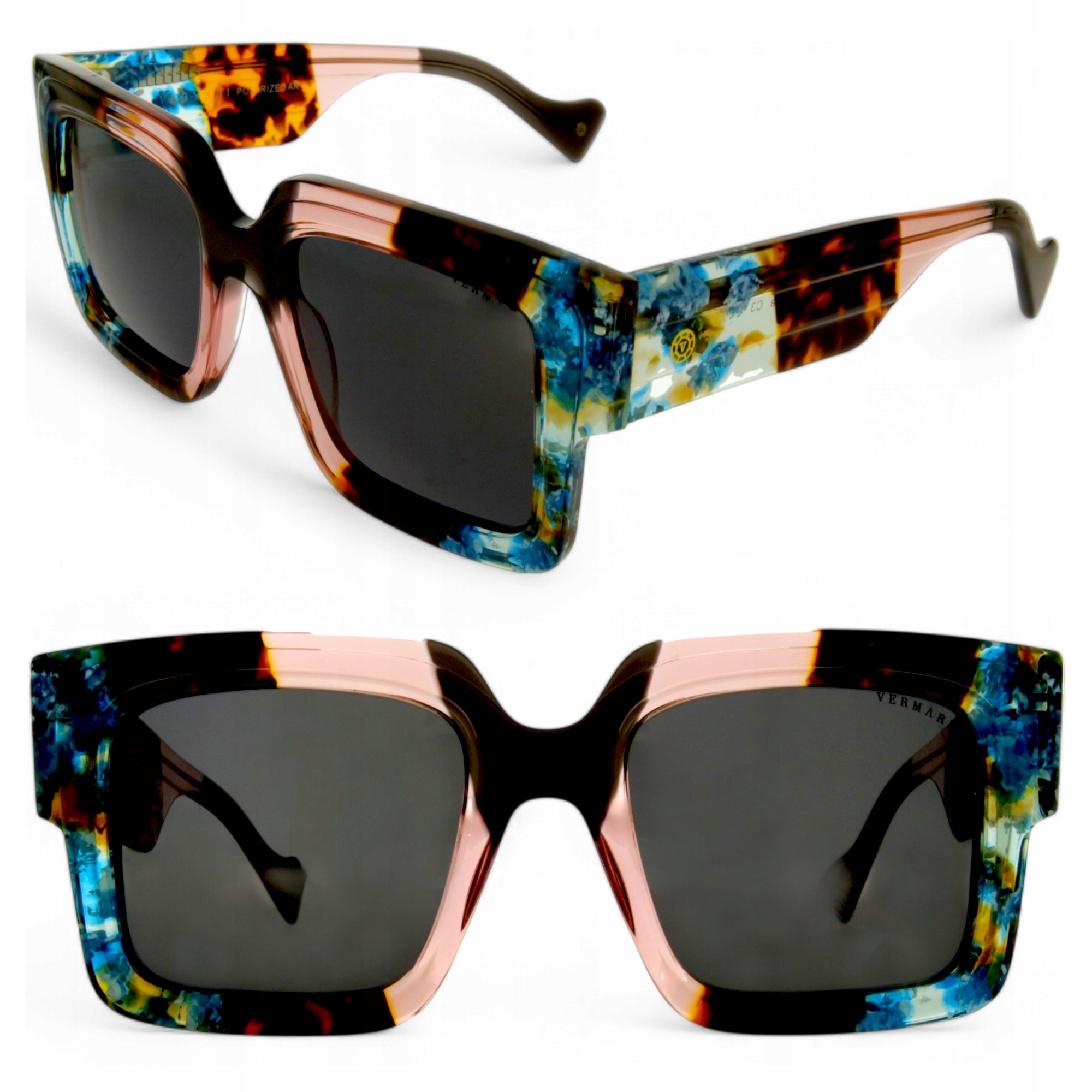 Dámské sluneční brýle s Uv polarizací, barevné Vermari Premium