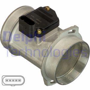PRZEPLYWOMIERZ POWIETRZA AF10499 12B1 DELPHI AUDI Part manufacturer Delphi