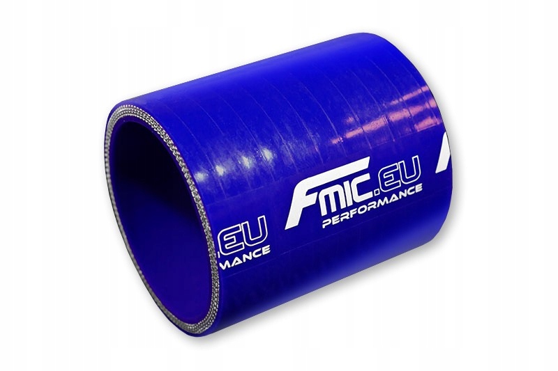 008900-N-250 - Прямой силиконовый соединитель 89 мм синий 25 см